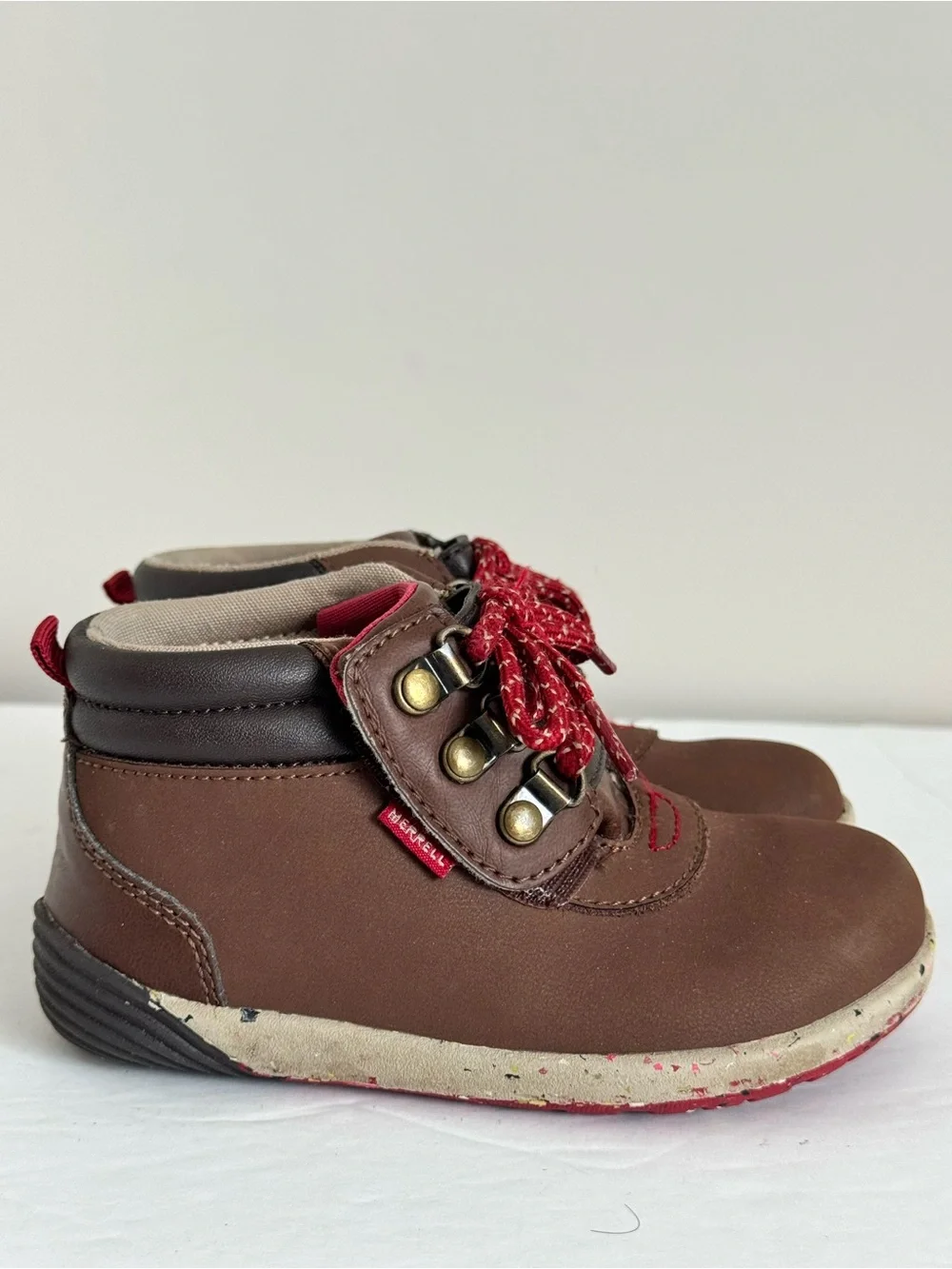 Merrell Little Kids Bare Steps Boot toddler size 7.5
